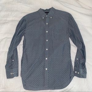 Bonobos Grey Polka Dot Shirt XS